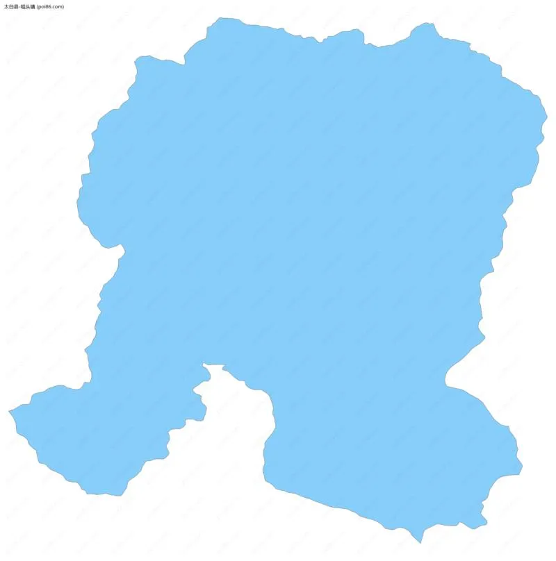 咀头镇边界地图