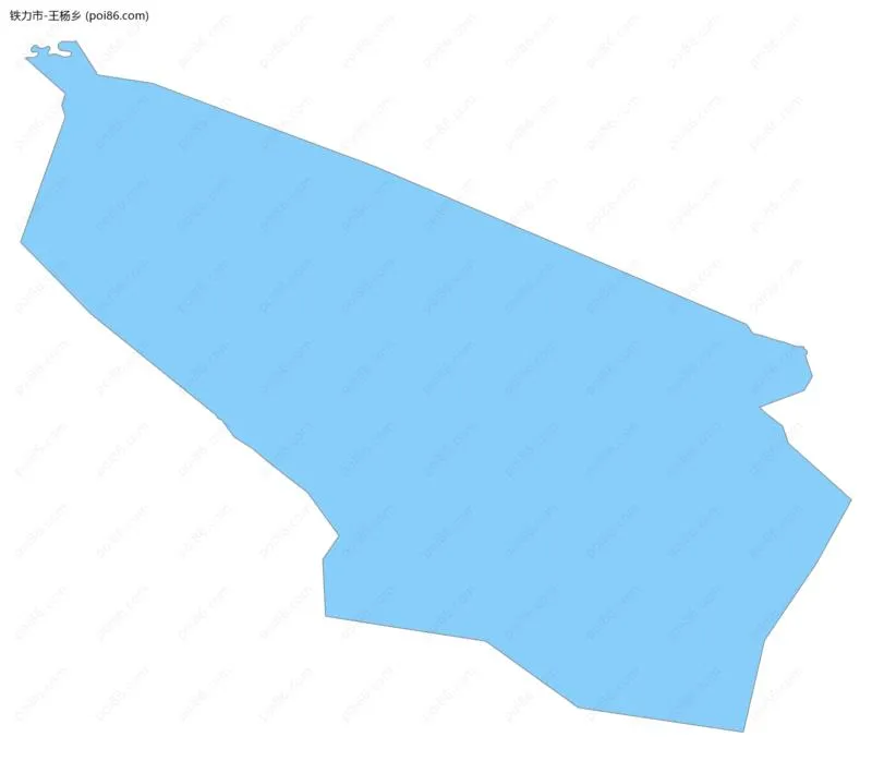 王杨乡边界地图