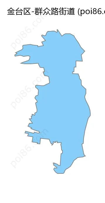 群众路街道边界地图