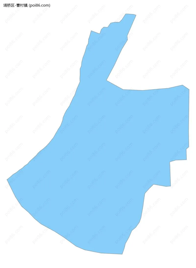 曹村镇边界地图