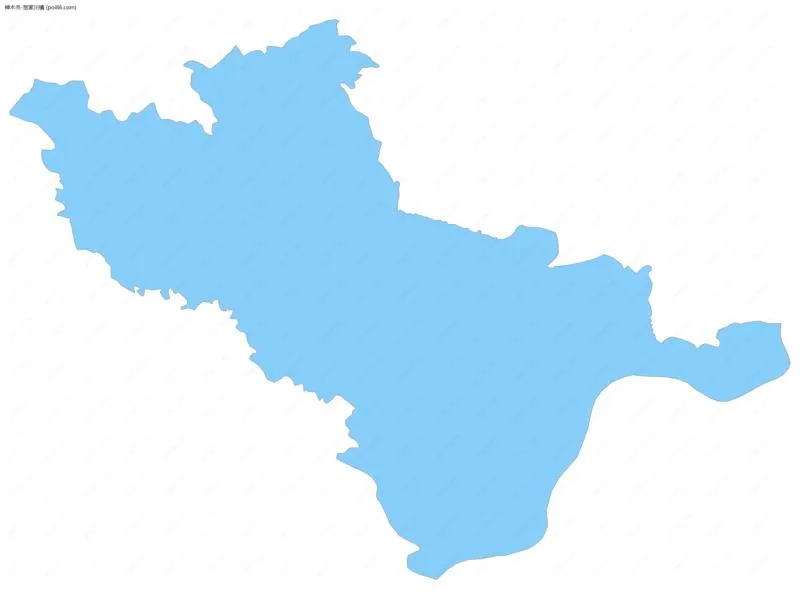 贺家川镇边界地图