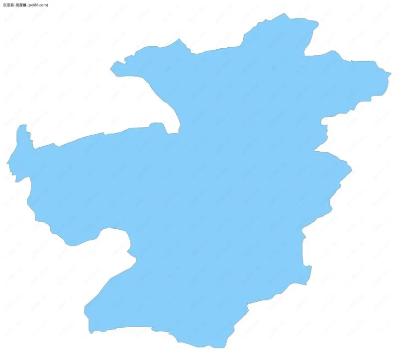 尧渡镇边界地图