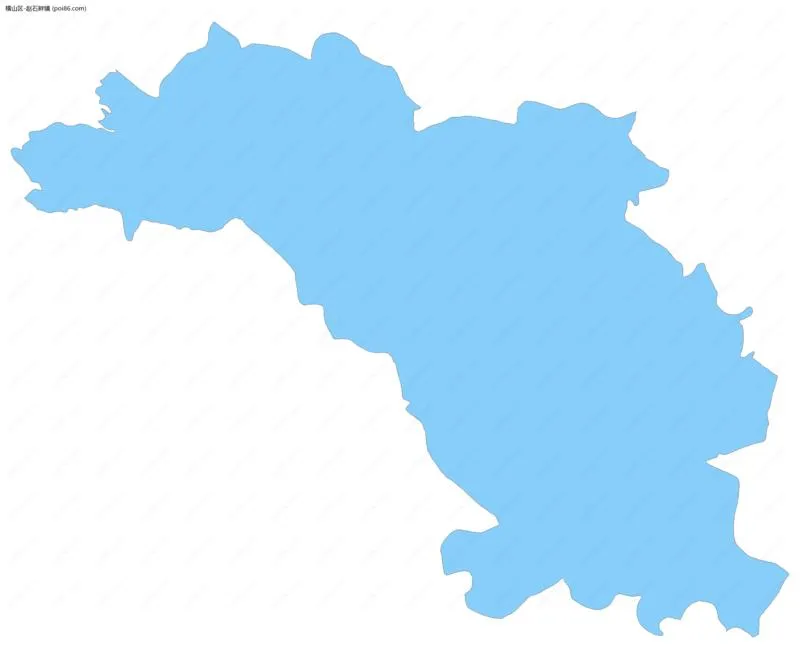 赵石畔镇边界地图