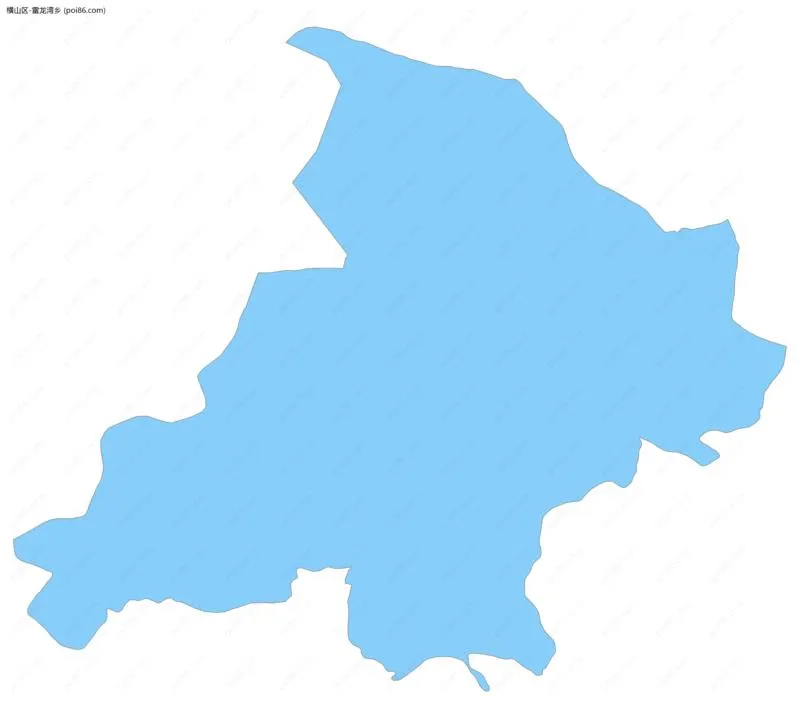 雷龙湾乡边界地图