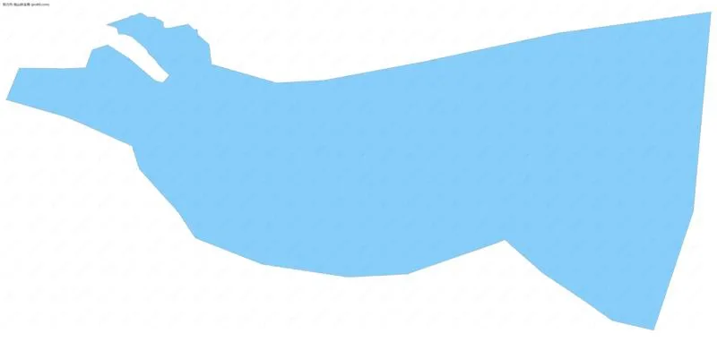 桃山林业局边界地图