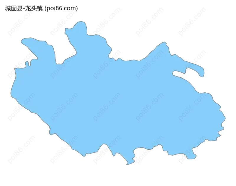 龙头镇边界地图