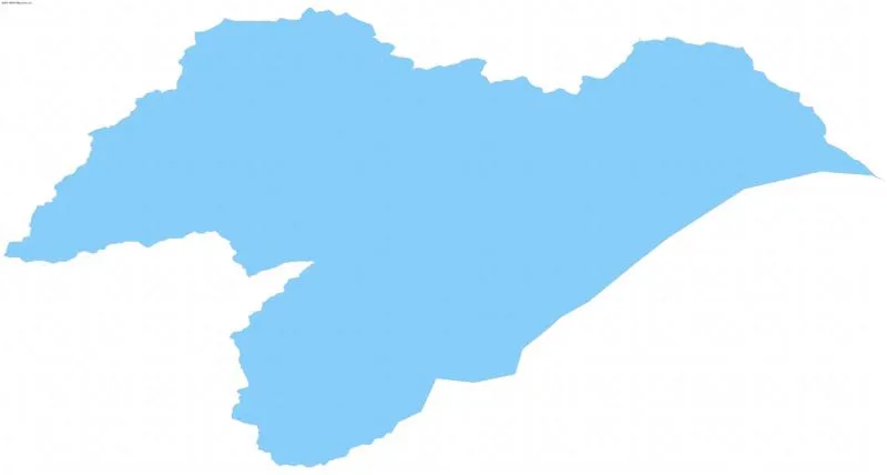 得耳布尔镇边界地图