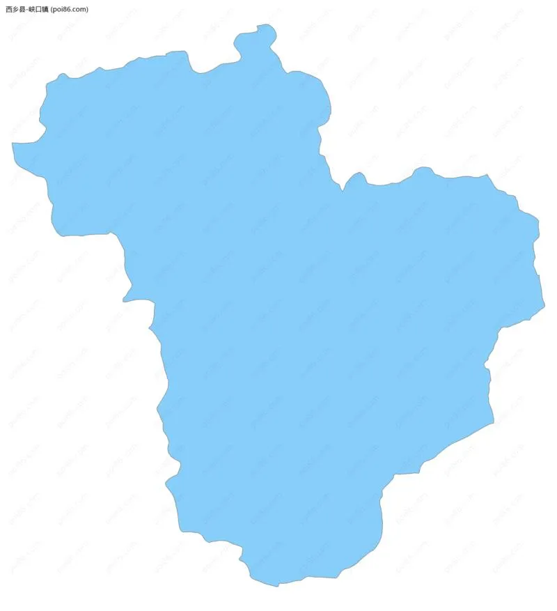 峡口镇边界地图