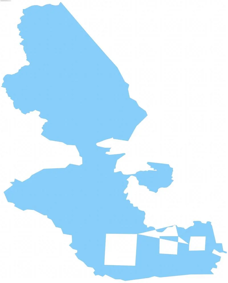 阿里河林业局边界地图