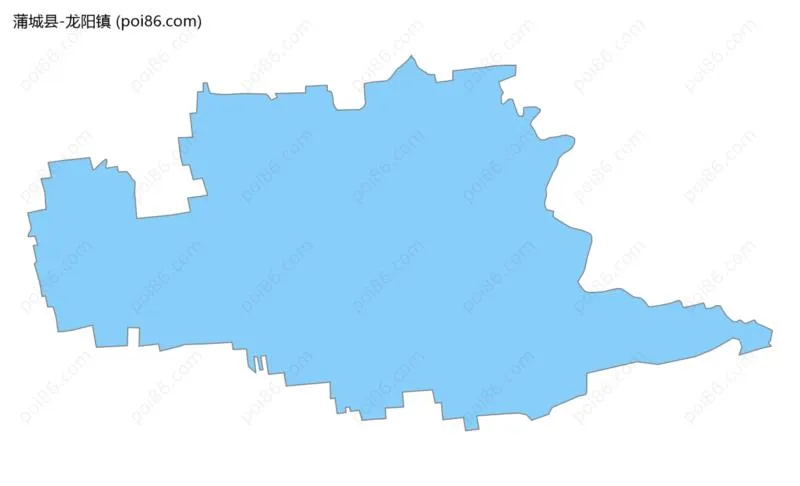 龙阳镇边界地图