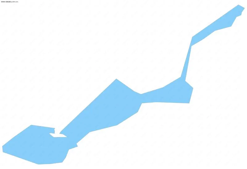 四海店镇边界地图