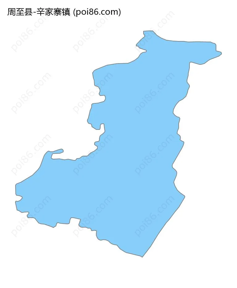 辛家寨镇边界地图