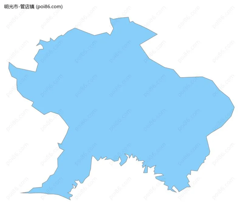 管店镇边界地图