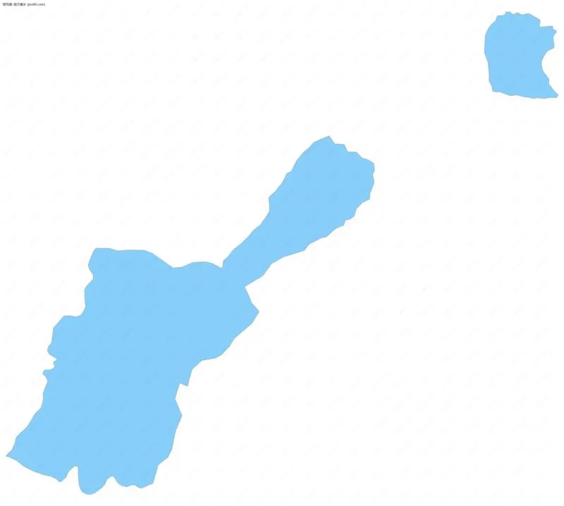 亚尔堂乡边界地图