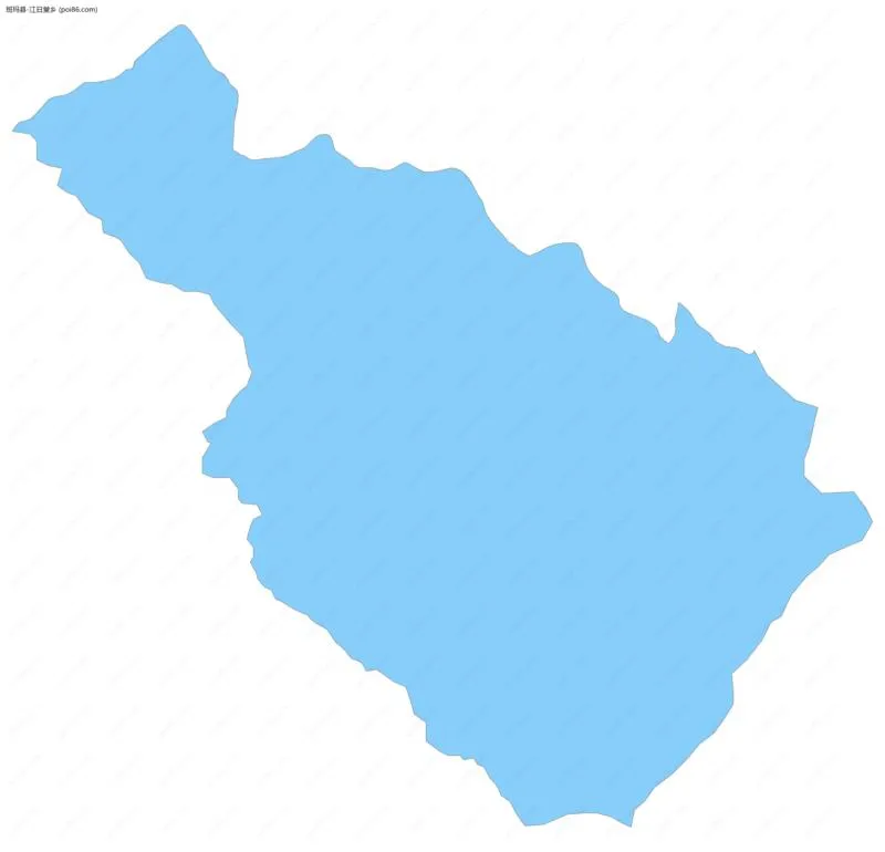 江日堂乡边界地图