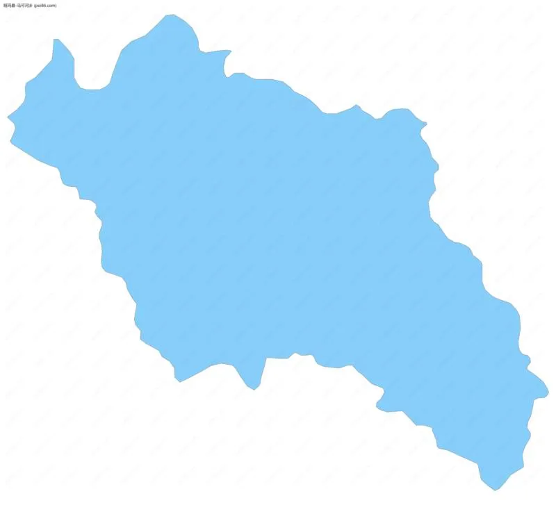 马可河乡边界地图