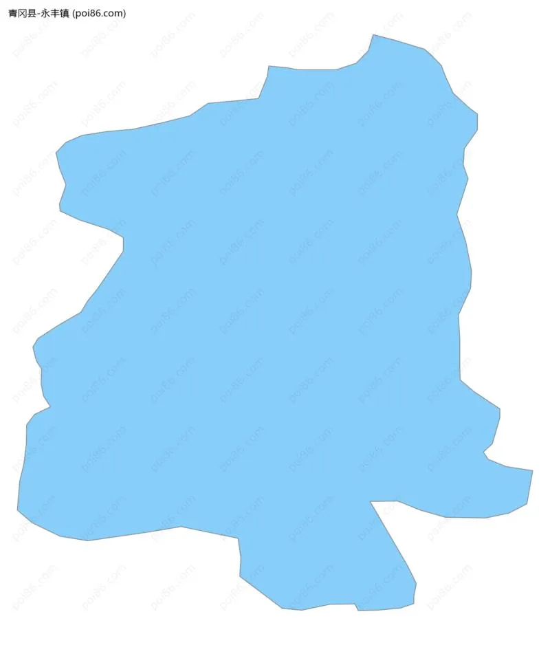 永丰镇边界地图