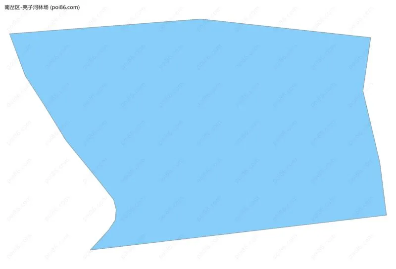 亮子河林场边界地图