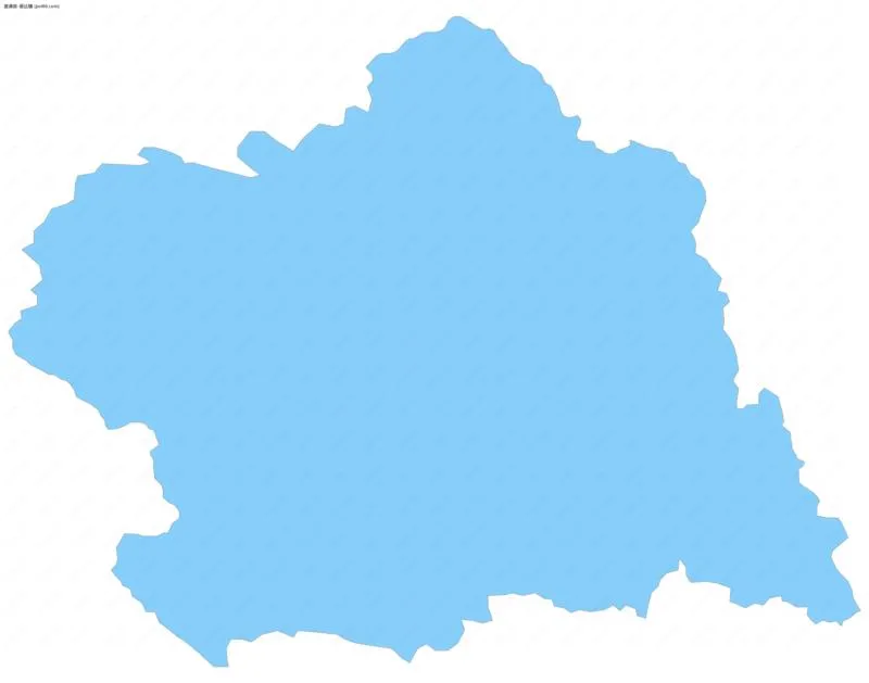 香达镇边界地图