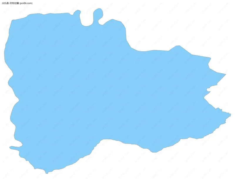 坎布拉镇边界地图