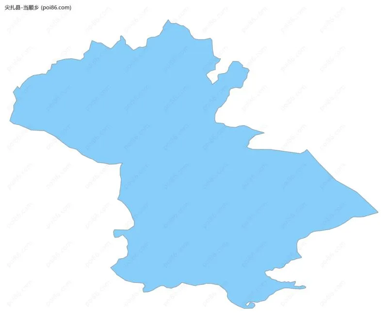 当顺乡边界地图