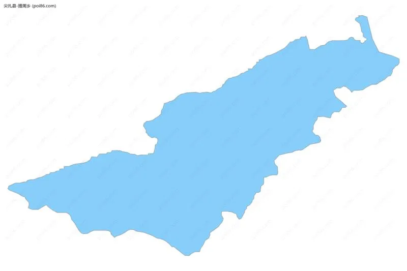 措周乡边界地图