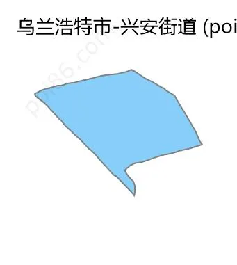 兴安街道边界地图