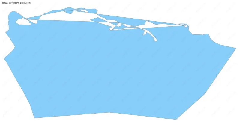 太平经营所边界地图