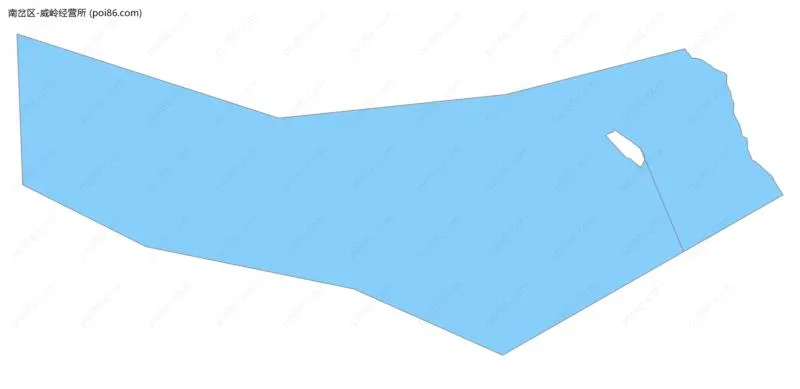 威岭经营所边界地图