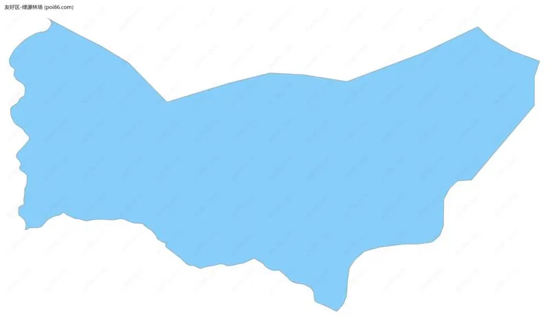 绿源林场边界地图