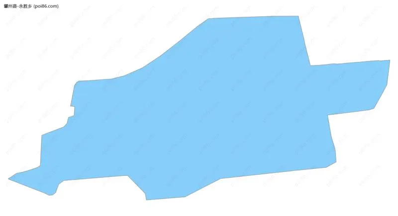永胜乡边界地图