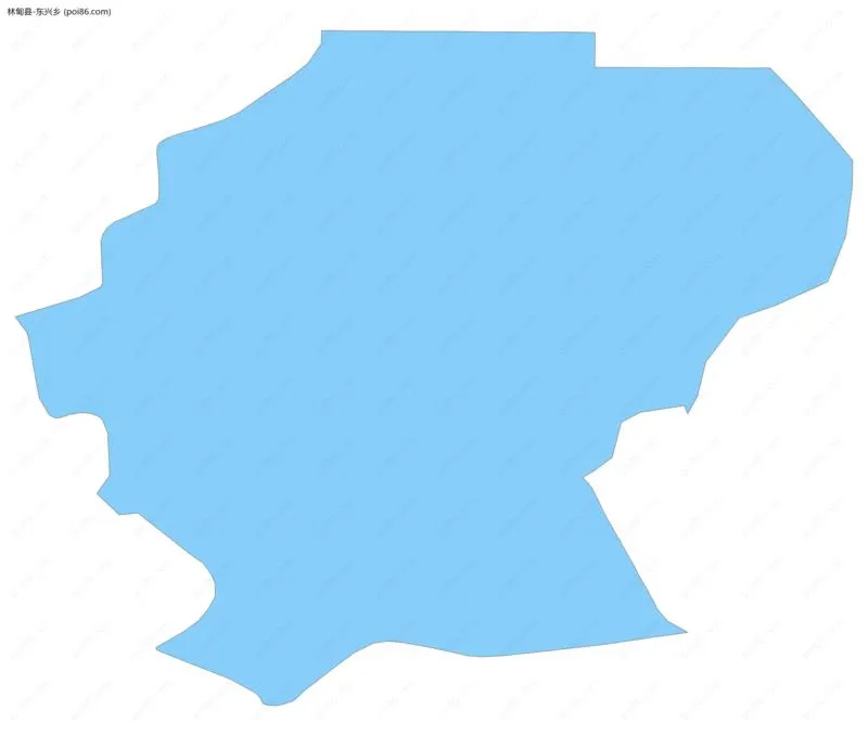 东兴乡边界地图