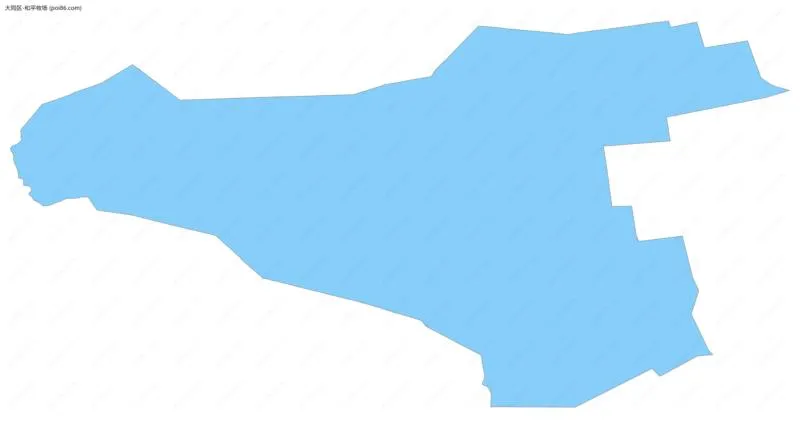 和平牧场边界地图