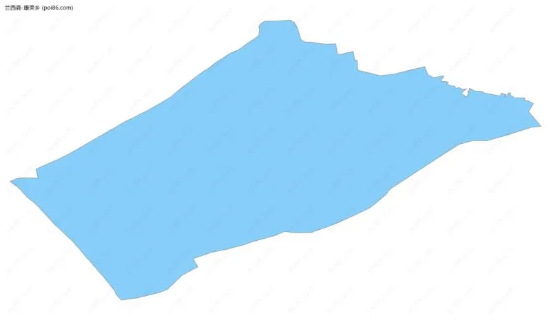 康荣乡边界地图