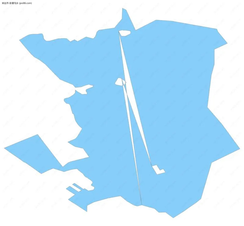 卧里屯乡边界地图