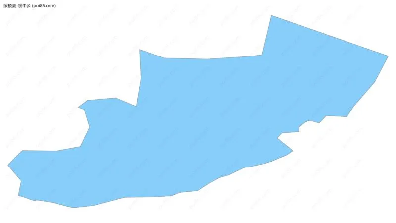 绥中乡边界地图