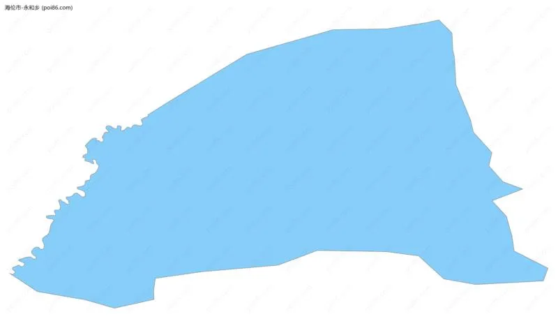 永和乡边界地图