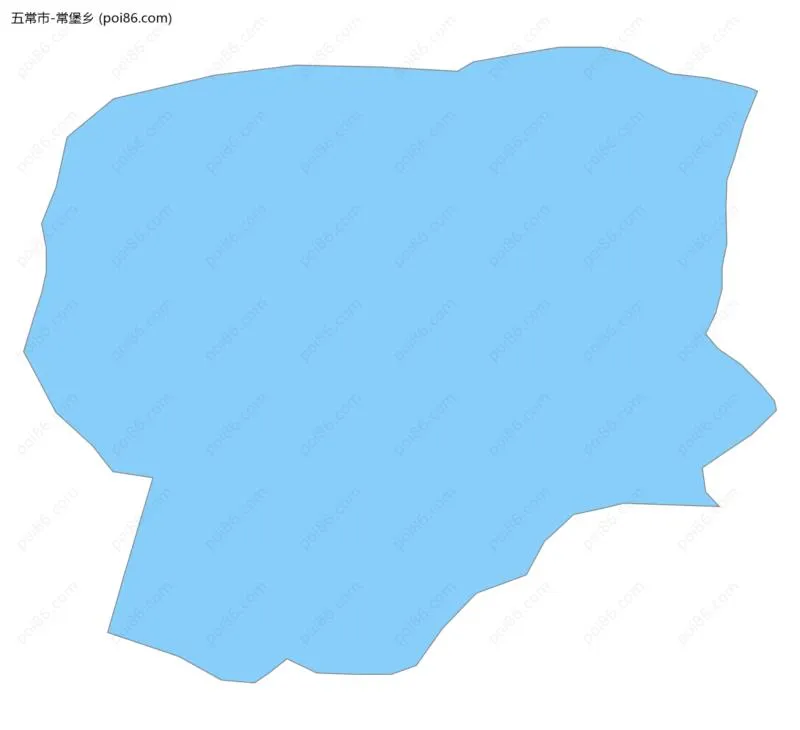 常堡乡边界地图