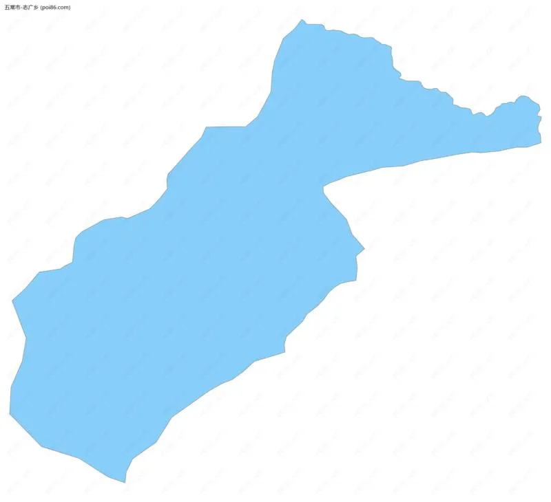 志广乡边界地图