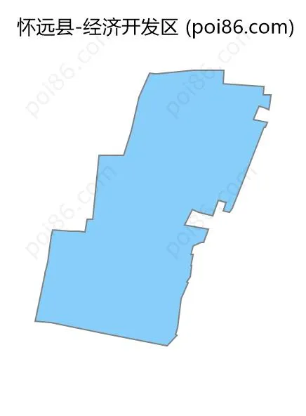 经济开发区边界地图