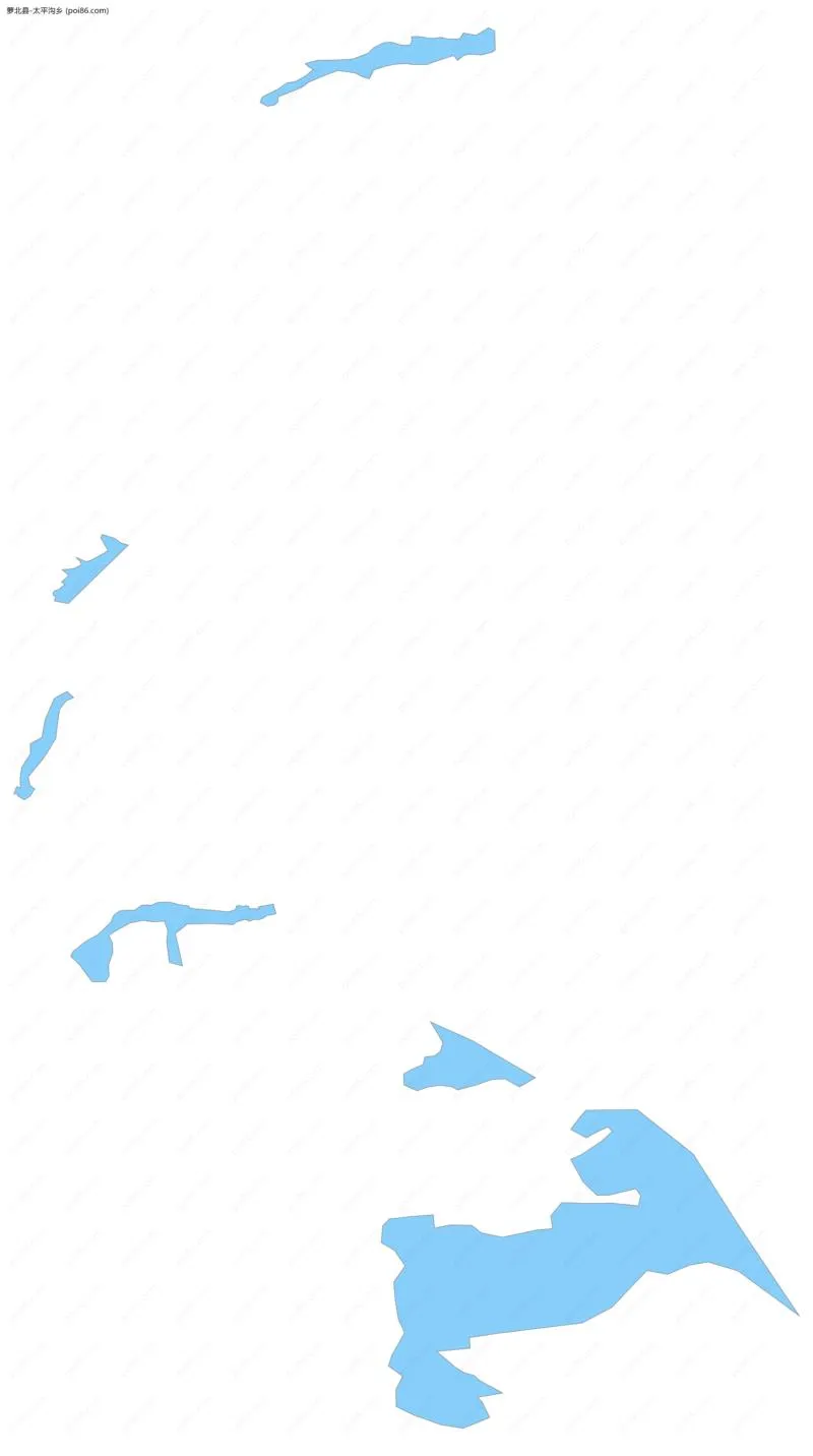 太平沟乡边界地图