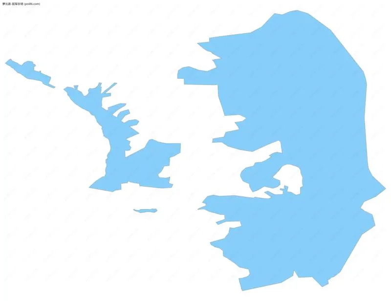 延军农场边界地图