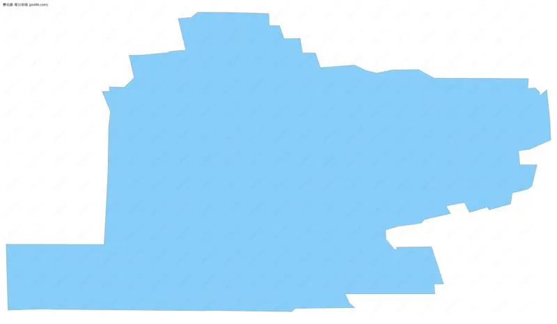 军川农场边界地图