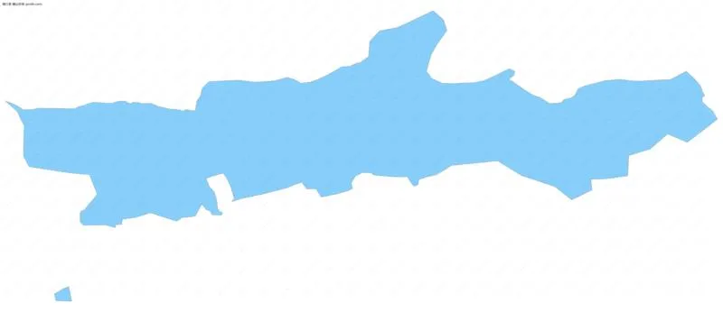 鹤山农场边界地图