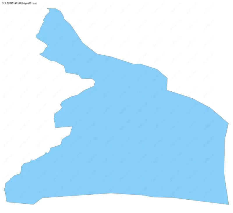 尾山农场边界地图