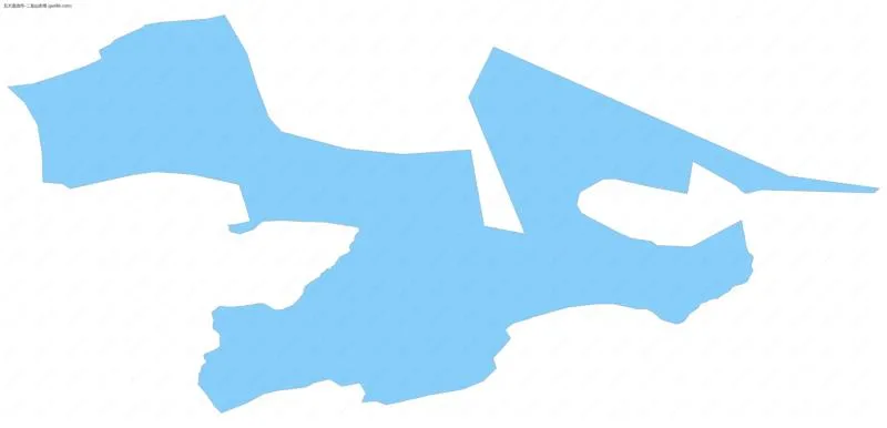 二龙山农场边界地图