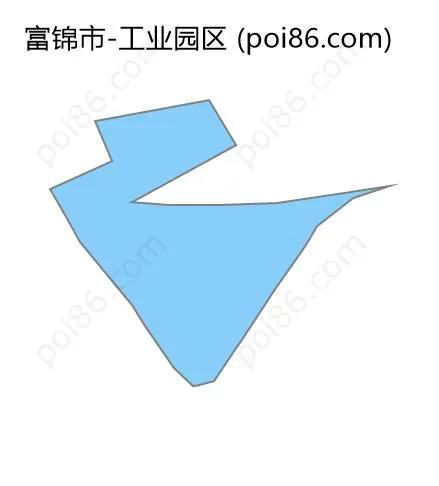 工业园区边界地图