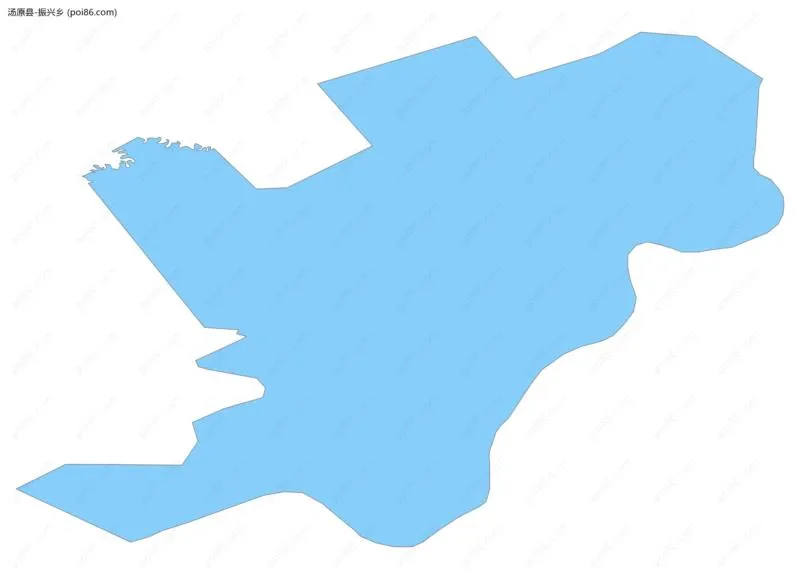 振兴乡边界地图