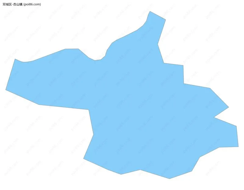 杏山镇边界地图