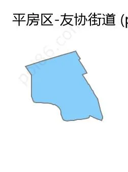 友协街道边界地图